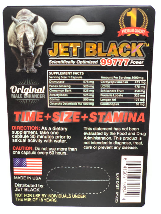 JET BLACK 99777
